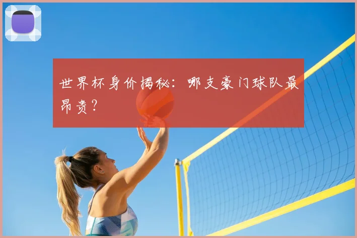 世界杯身价揭秘:哪支豪门球队最昂贵?
