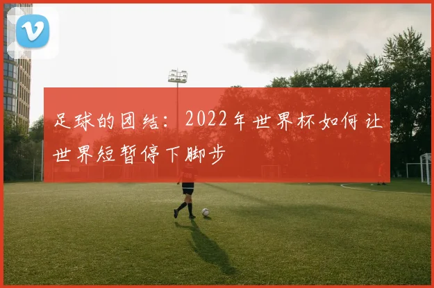 足球的团结：2022年世界杯如何让世界短暂停下脚步